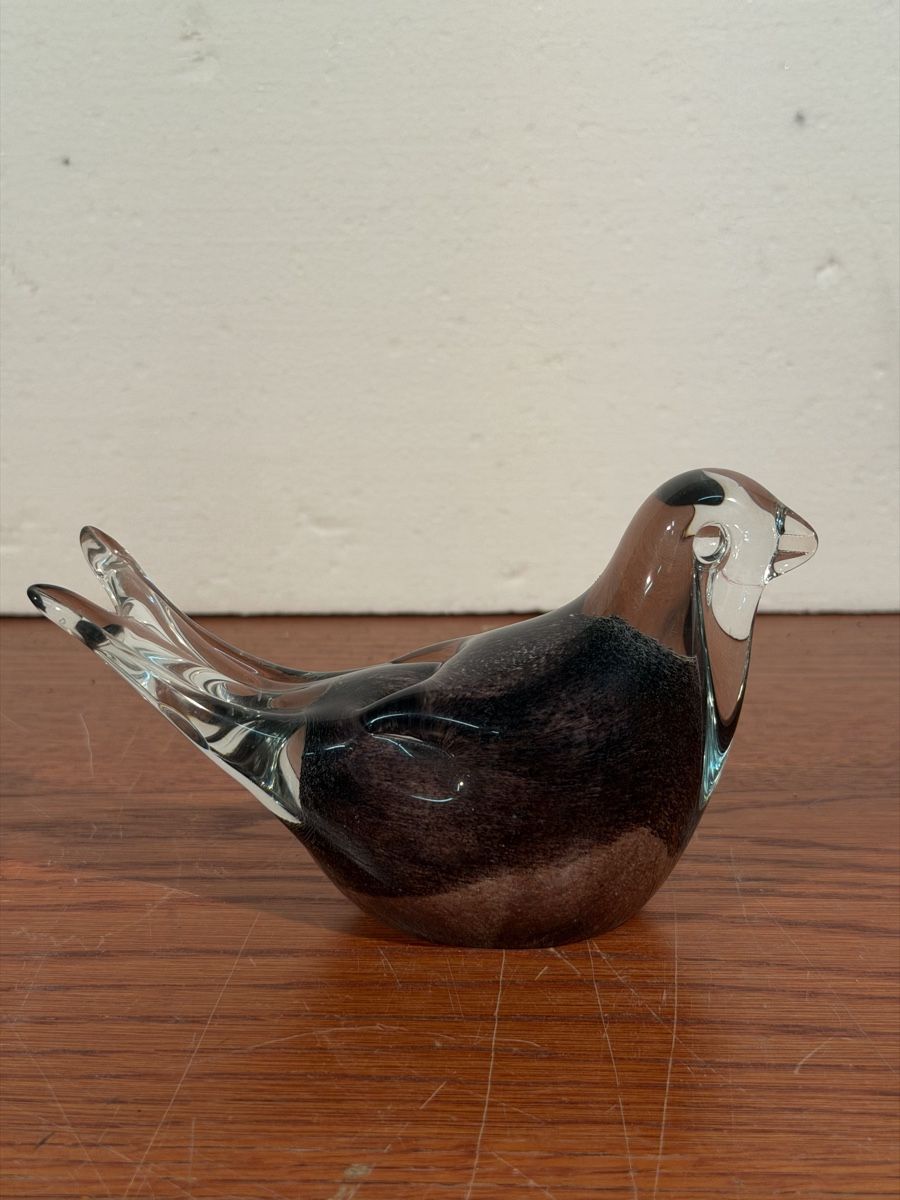 Murano Statuette: Handcrafted Vintage Murano bird – Usato da Lausanne venduto da artnouveau05 4