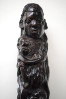 Afrikanische Skulptur Statuette Afrika Holz handgeschnitzt