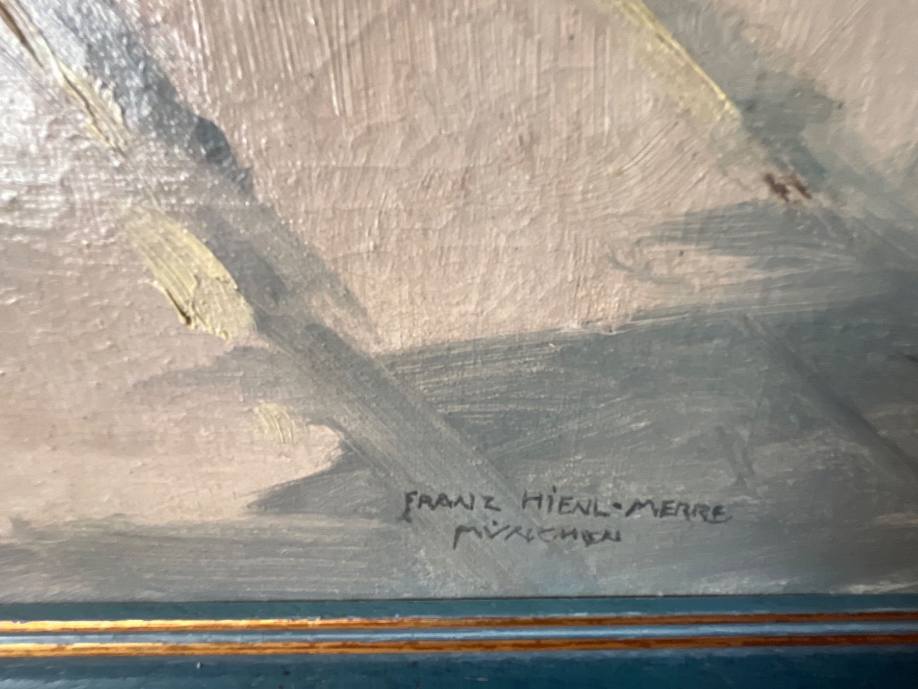 Tableaux: Franz Hienl Merre St. Moritz – D'occasion à Untervaz par Kunstegga 2