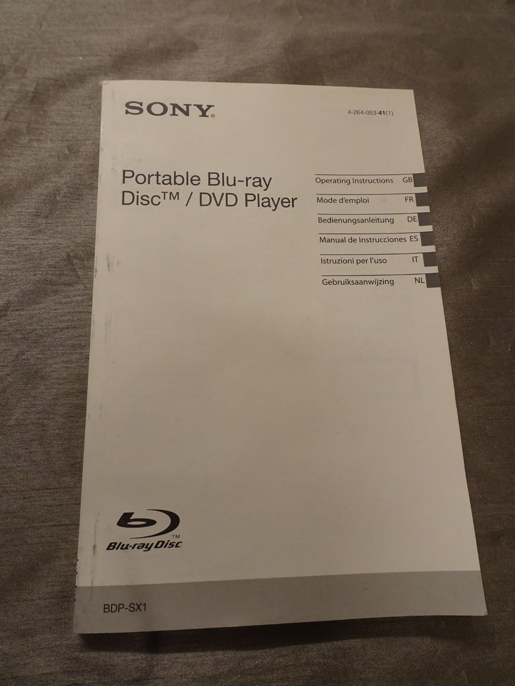 Sony Lettore multimediale & Streamer: Sony Portable Blue Ray Player BDP-SX1 – Usato da Oberwangen b. Bern venduto da est_d8gf 1