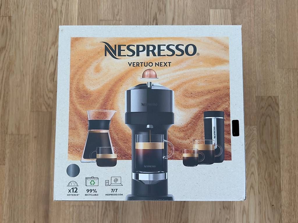 Nespresso Macchine per caffè & Macchine per espresso: Nespresso Machine à café  Vertuo Next Deluxe Dark Chrome – Nuovo e nell'imballaggio originale da Yverdon-les-Bains venduto da ele_z7jf