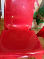 Chaise KARTELL rouges design années 70