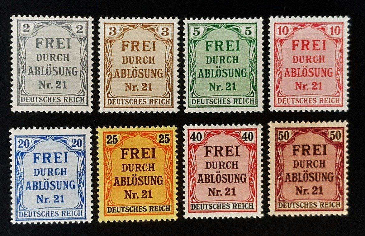Tutti i francobolli: Deutsches Reich Dienstmarken 1903** – Nuovo (secondo la descrizione) da Luzern venduto da qualifair