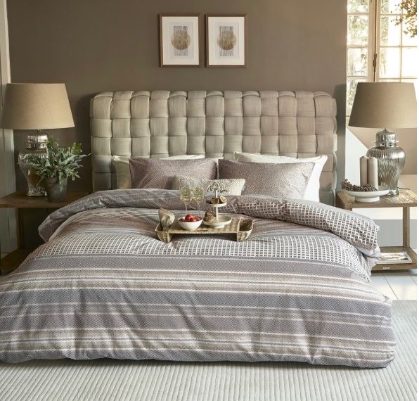 Letti: RIVIERA MAISON**Room 48 Double Bed FabFlax - – Nuovo e nell'imballaggio originale da Ruswil venduto da Miami-2026