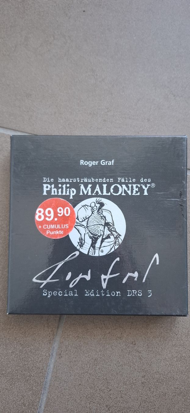 Audiolibri: Roger Graf Philip Maloney Special Edition 5CD Box – Usato da Mellingen venduto da lathei