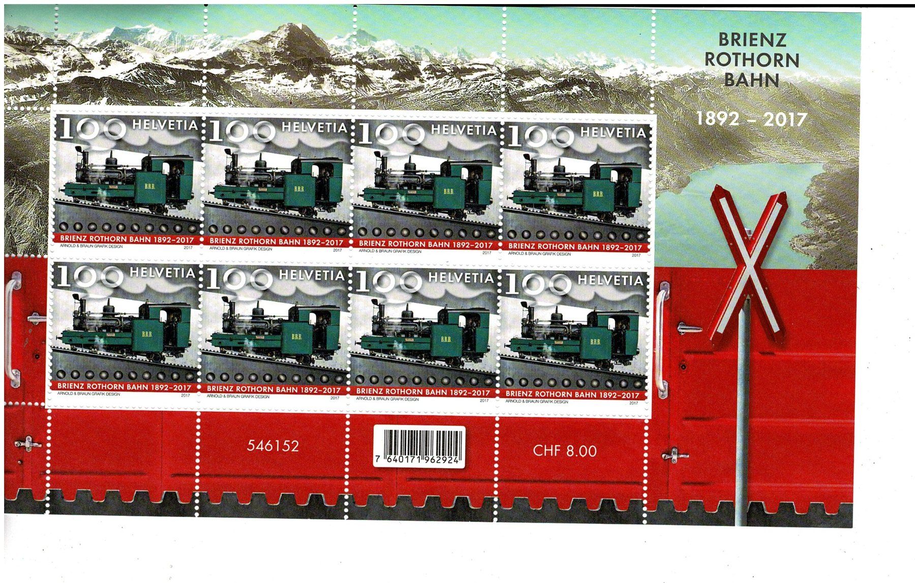 Tutti i francobolli: Brienz Rothorn Bahn 1 KB ** – Nuovo (secondo la descrizione) da Lausanne venduto da Whorvath