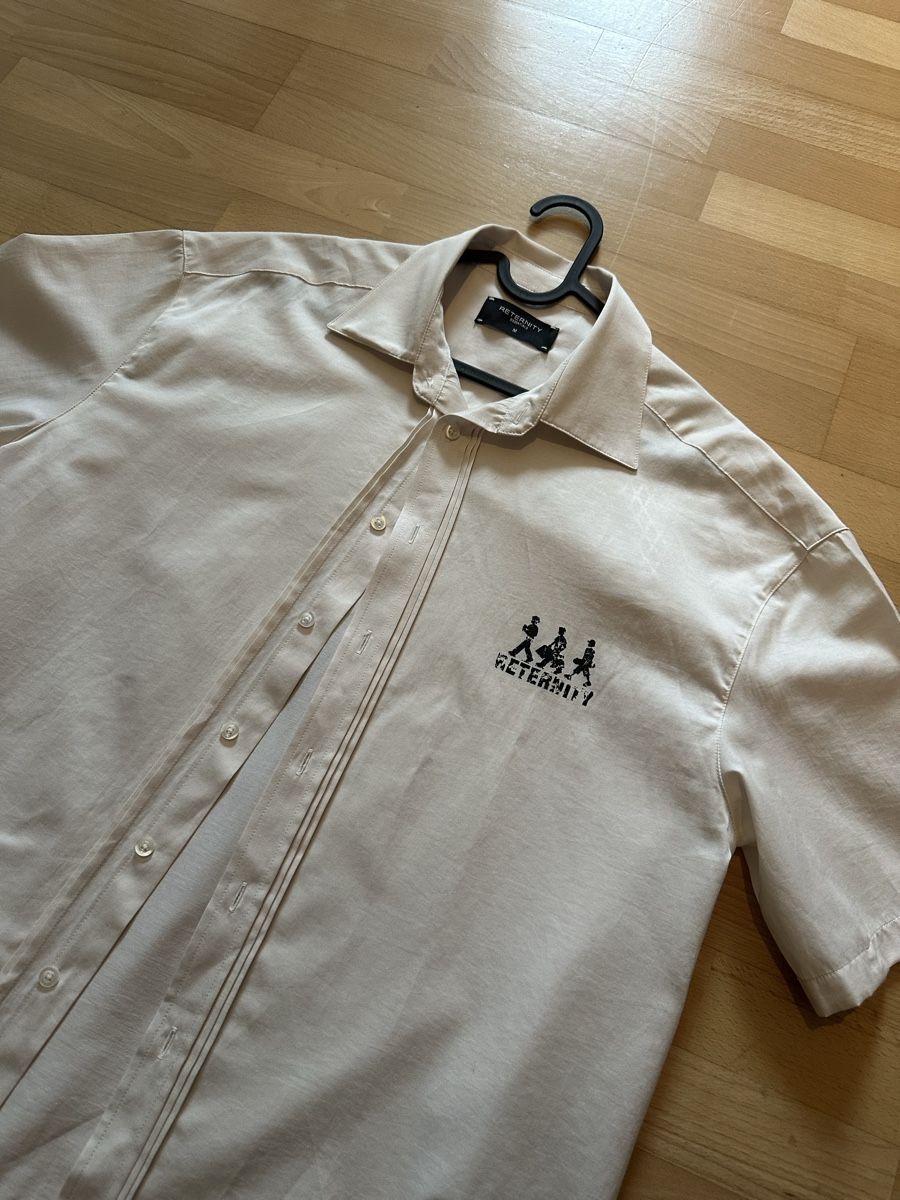 Camicie: Reternity Kurzarmhemd beige / Grösse M – Nuovo e nell'imballaggio originale da Abtwil SG venduto da PauloDybala10 1