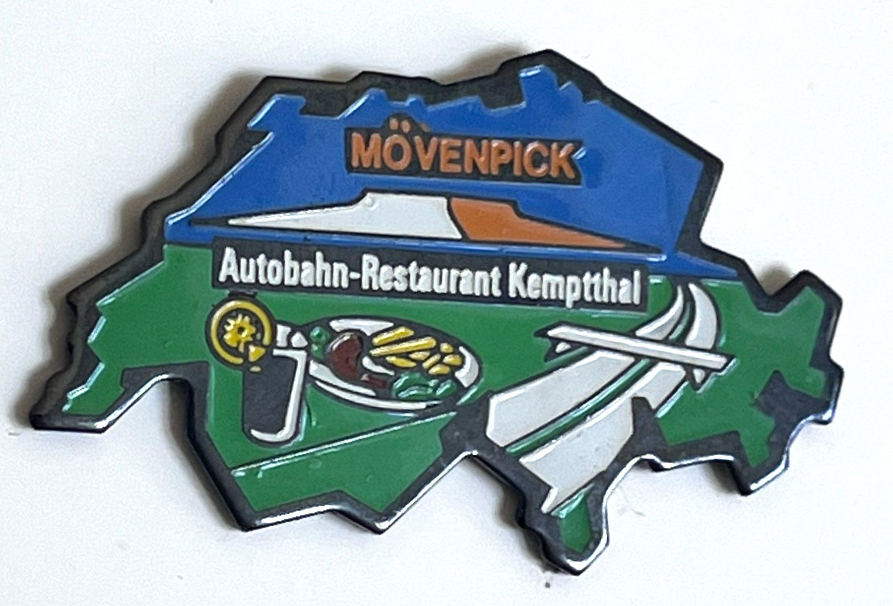 Placchette & Badge: Pin Restaurant Mövenpick Kempthal – Usato da Kriens venduto da TSCH1