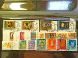 Schweiz PP/PJ Briefmarken gestempelt (meist ET)