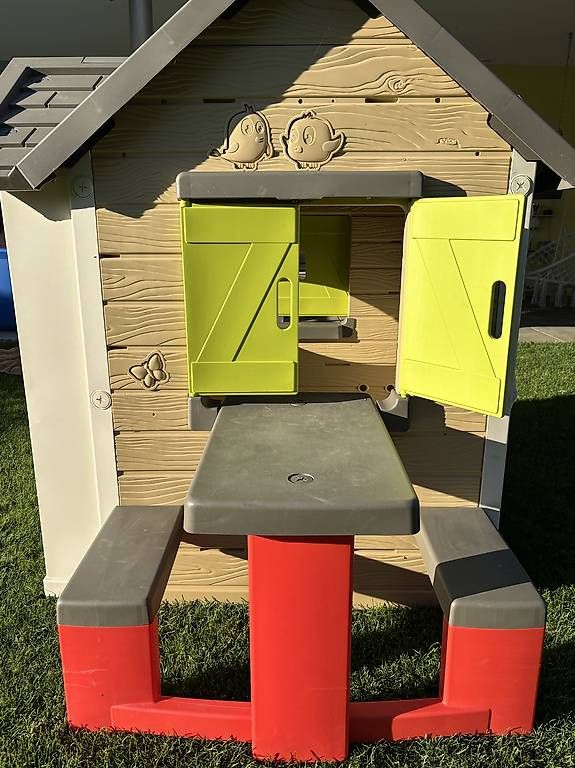 Smoby Casette per bambini: Smoby Kinderspielhaus – Usato da Schenkon venduto da chaspu 3