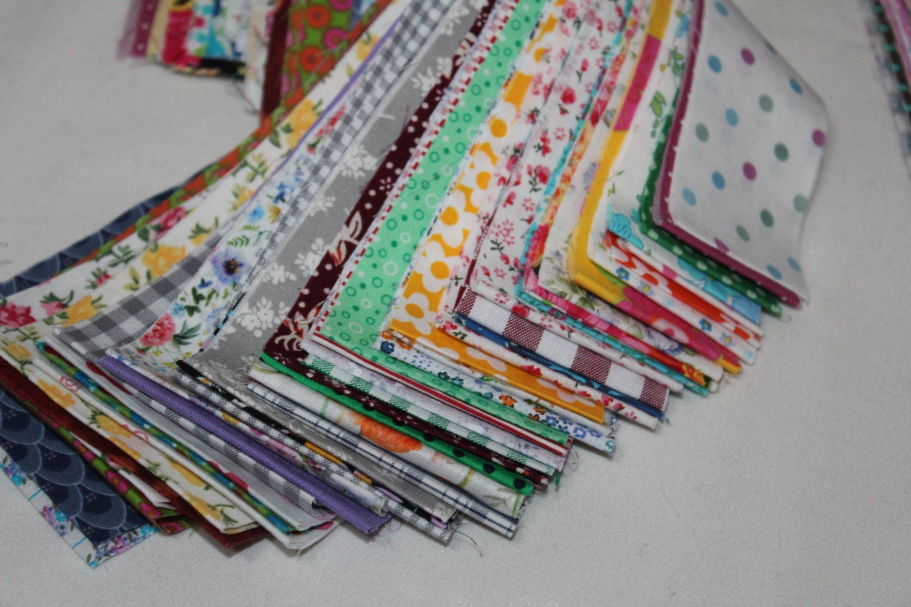 Tessuti: Stoffpaket(2) BW Stoffresten Patchwork – Nuovo (secondo la descrizione) da Obfelden venduto da solomon111 3