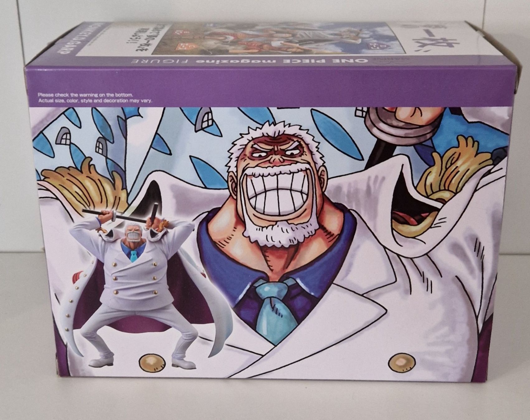 Bandai Statuette: One Piece Magazine Figure Monkey D. Garp 16 cm – Usato da St-Imier venduto da ATTAKSHOP 4