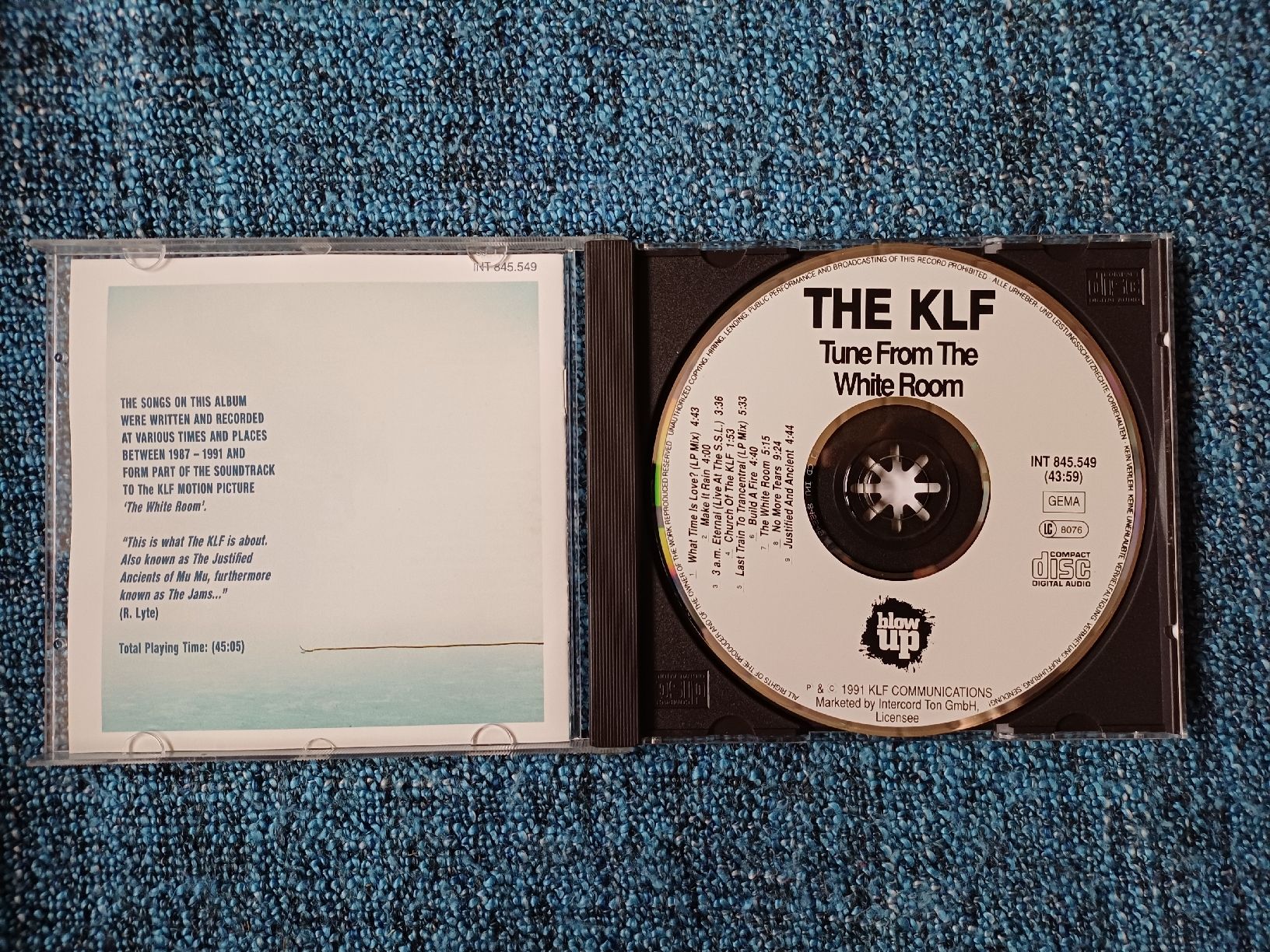 CD: The KLF "The White room" CD – Usato da Begnins venduto da Drastic-Sound 2