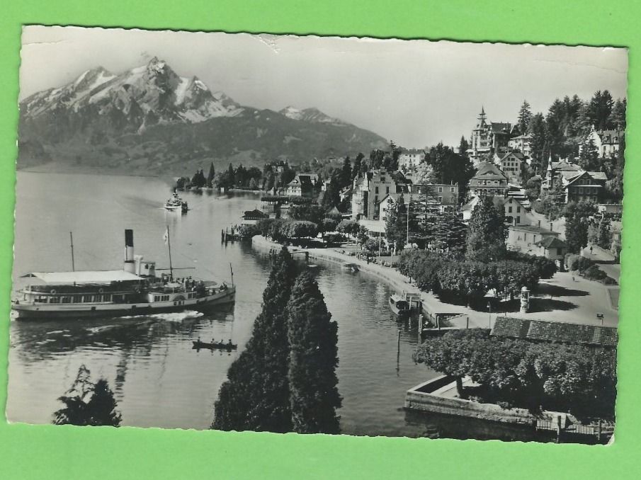 Cartoline postali: Weggis mit Pilatus – Usato da Zürich venduto da t24_de