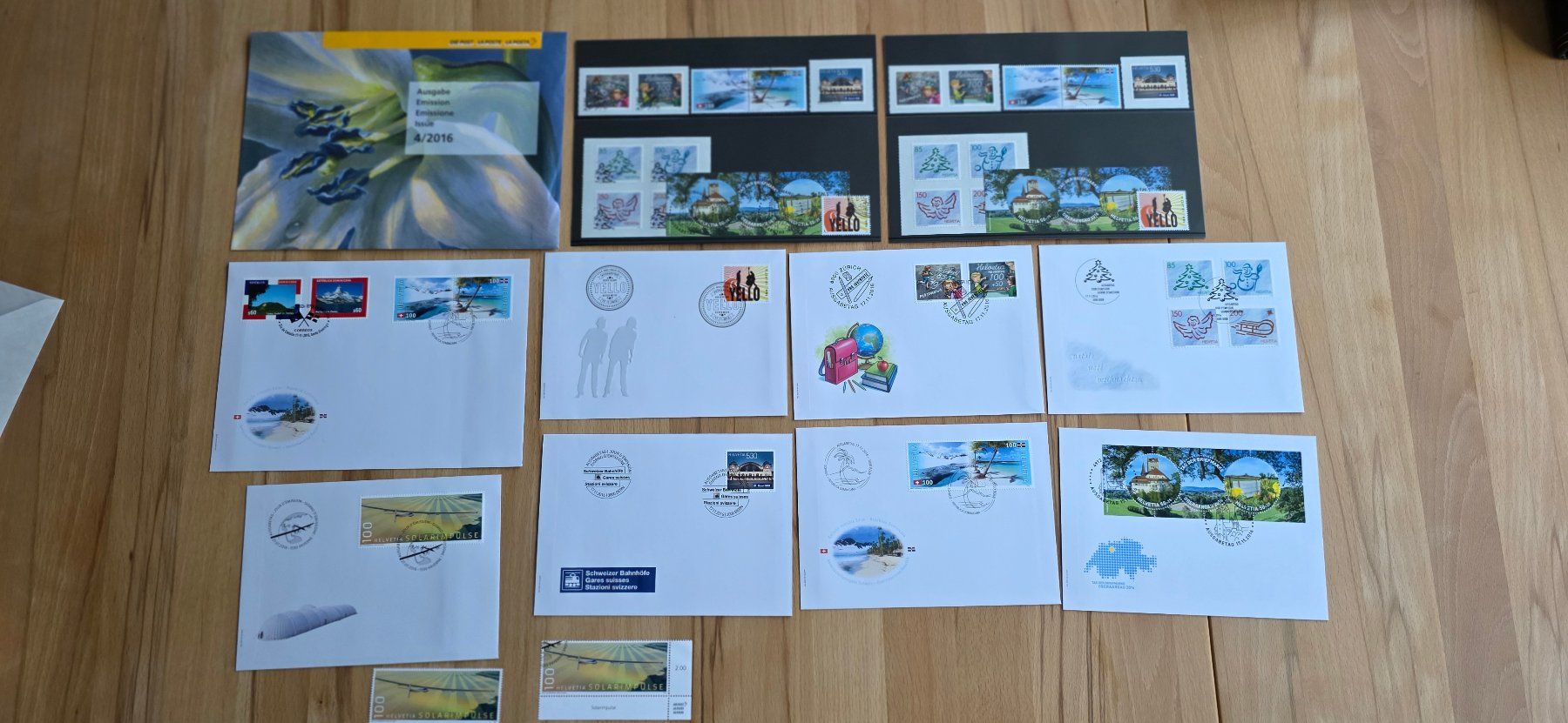 Alle Briefmarken: CH-Briefmarken Jahresausgabe 2016 – Neu (gemäss Beschreibung) aus Wettswil von Schnuebe 6