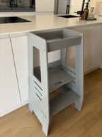 Lernturm / Küchenhelfer für Kinder – Grau