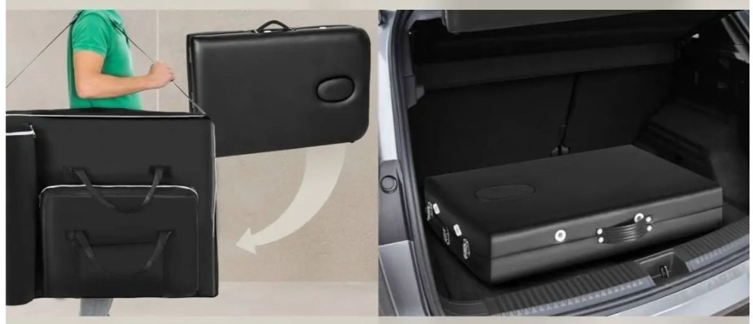 Kosmetik-& Massageliegen: 2 Zonen Massageliege-Set Suman – Neu und originalverpackt aus Rotkreuz von NextChance 3