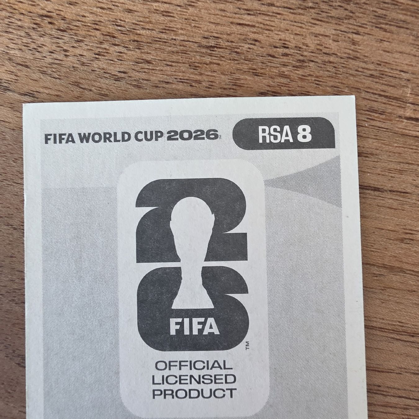 Panini Carte collezionabili: Panini Sivabonga Ngezana RSA8  – Nuovo e nell'imballaggio originale da Buchs AG venduto da LogoParts 1