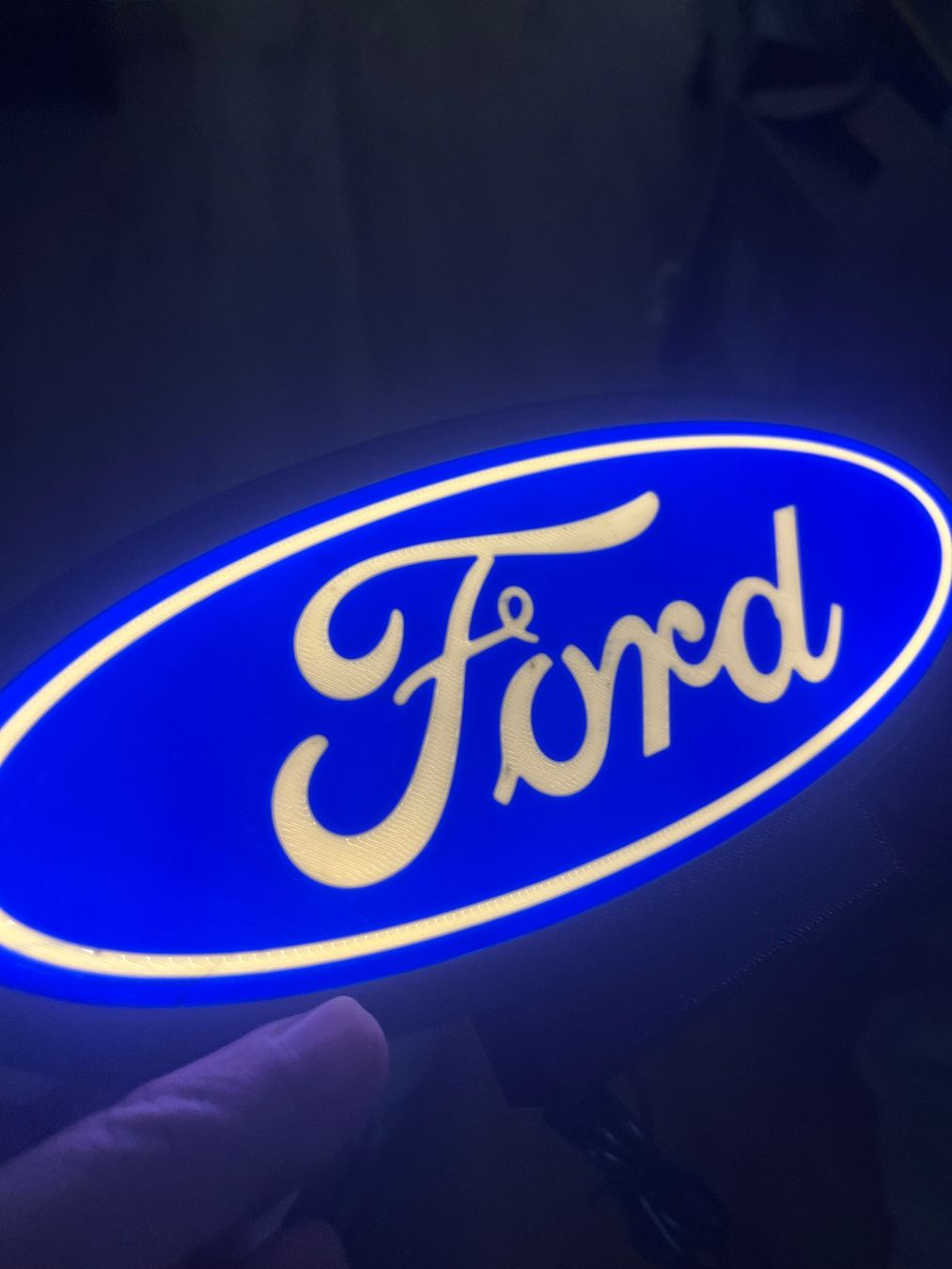 Tutte le decorazioni: Lampe lightbox Led Ford – Nuovo (secondo la descrizione) da Noville venduto da Berlusconi55