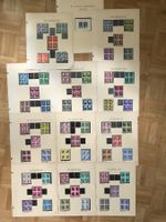 1952 - 1962, Pro Juventute 4er Blöcke + Jubiläumsblock **