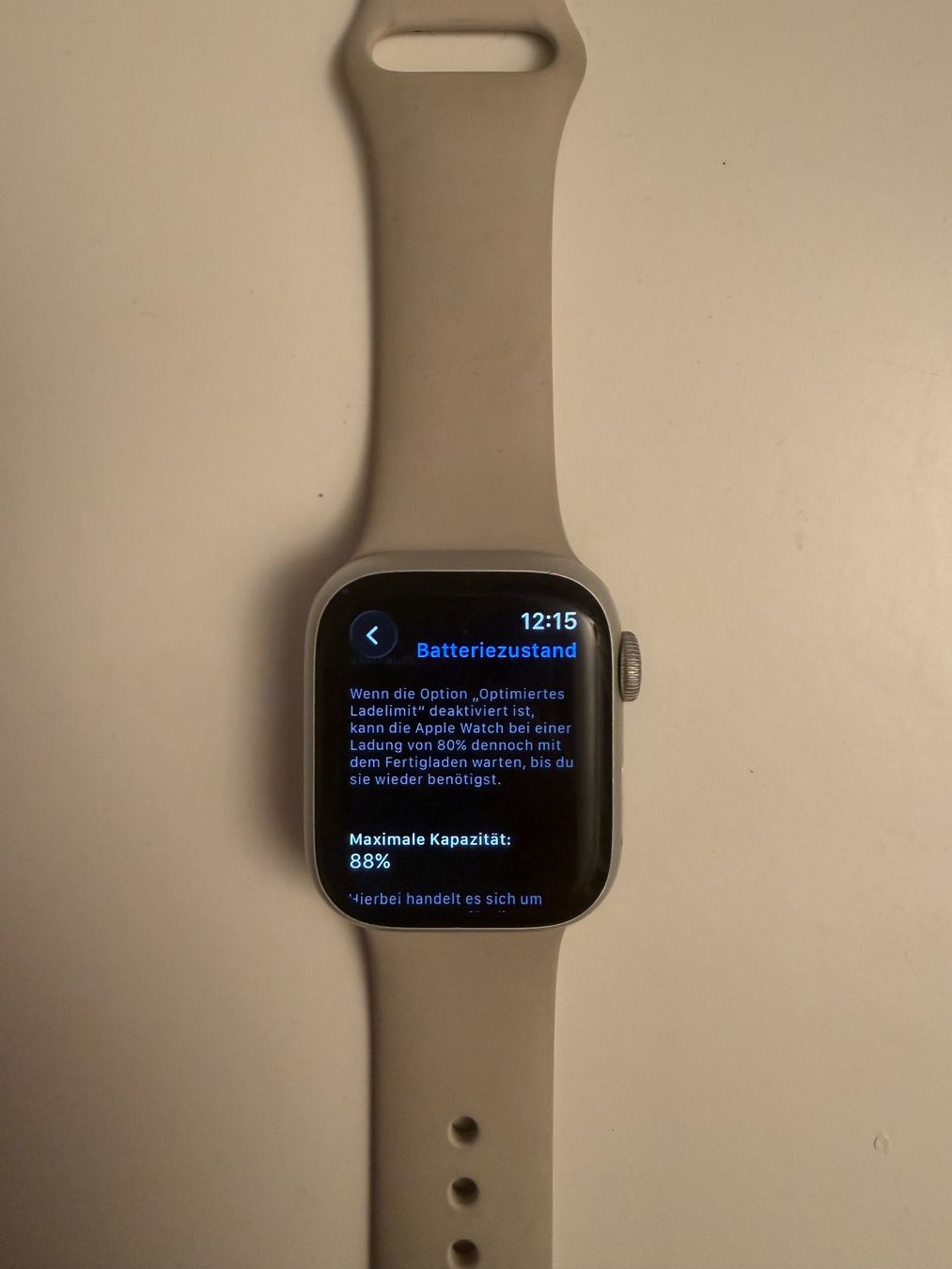 Apple Smartwatch: Apple Watch Series 9 mit GPS 41mm Silber – Usato da Reinach BL venduto da Motru2005 6