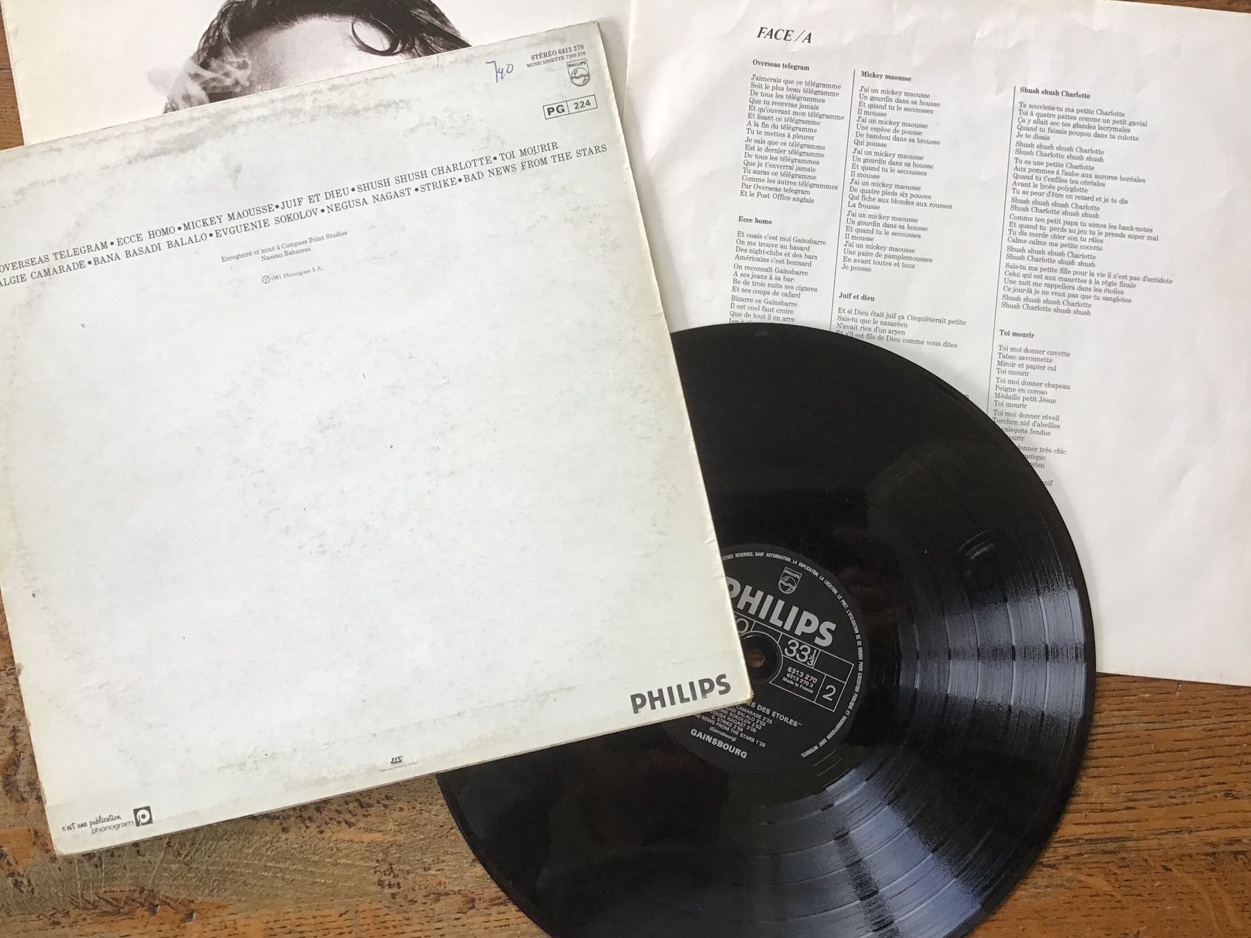 Dischi in vinile: Lot 3 LP Serge Gainsbourg – Usato da Fully venduto da Ruby97 4
