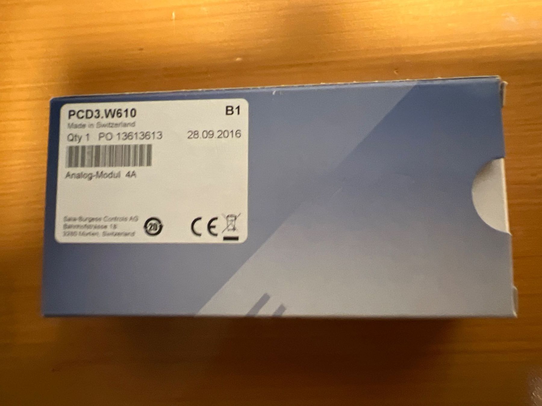 Sistema di controllo: Analog-Modul 4 Ausgänge PCD3.W610 – Nuovo e nell'imballaggio originale da Kaltbach venduto da tweka56 1
