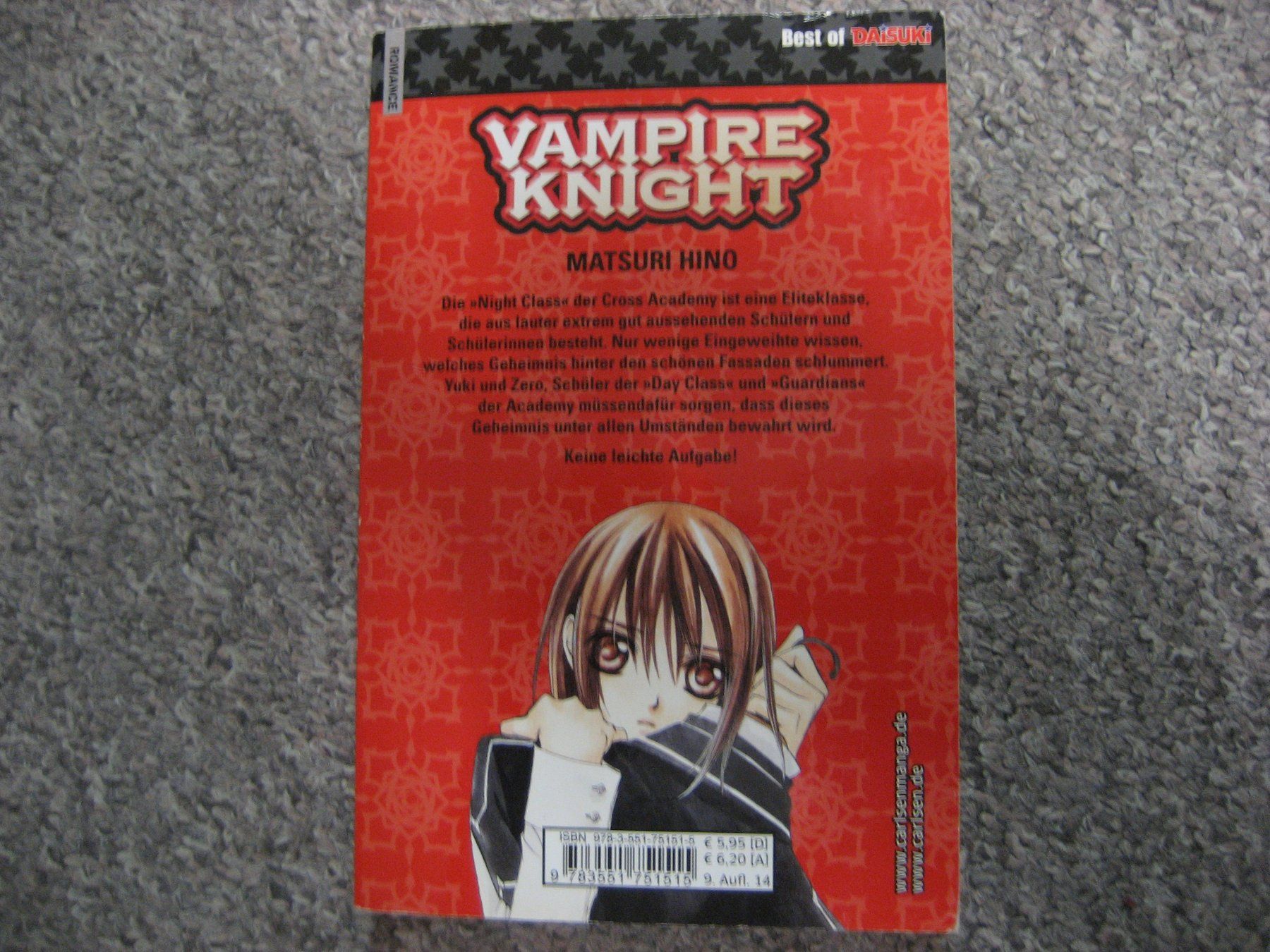 Fumetti: Vampire Knight 1 – Usato da Bottighofen venduto da Spiderman61 1