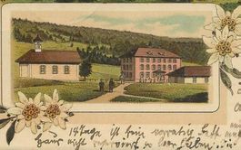 Schwendi-Kaltbad Sarnen OW Litho 1899 Mit Stabstempel