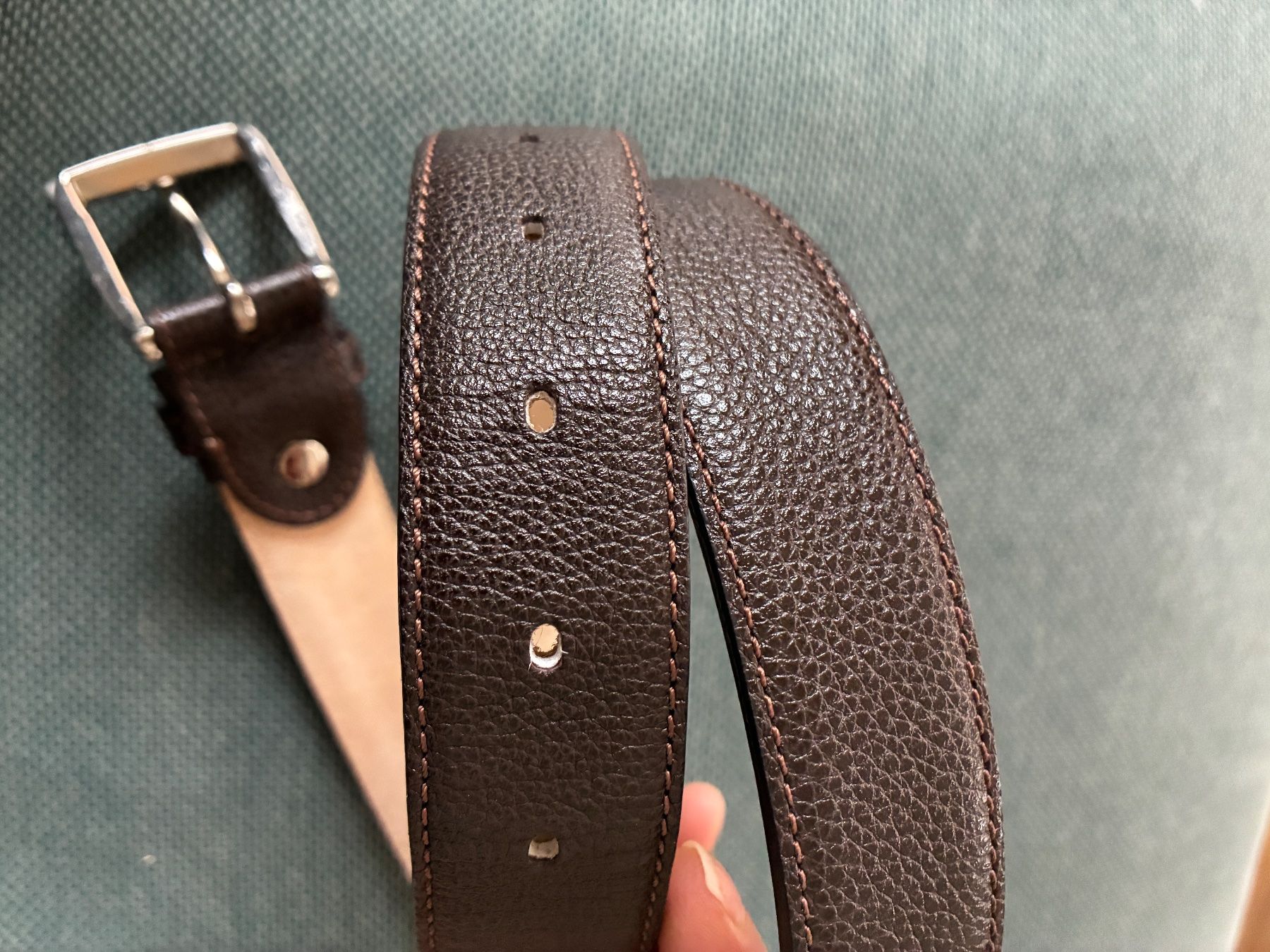 Longchamp Cinture: Longchamp Ledergürtel, braun – Usato da Zürich venduto da fal_m7s8 2