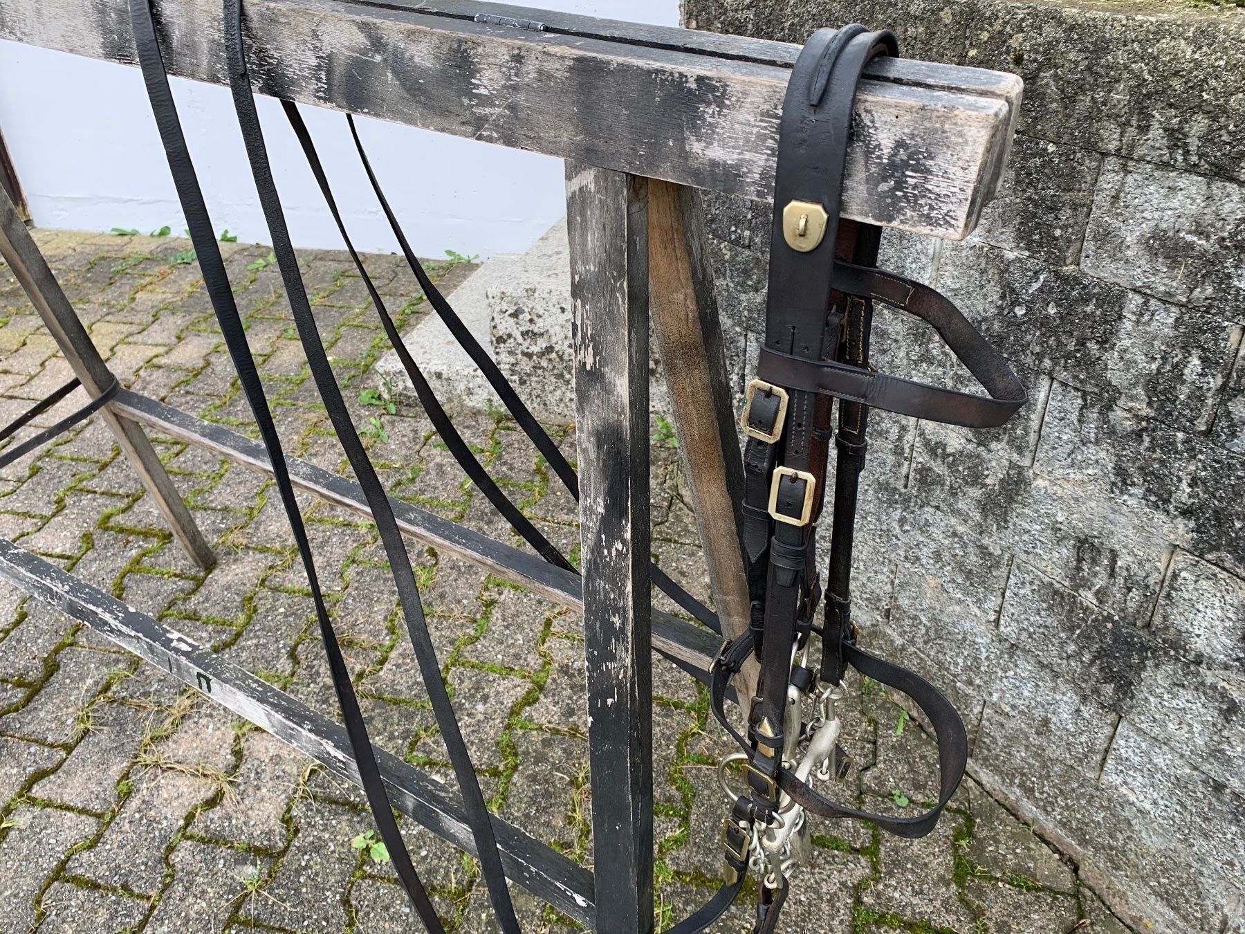 Uniformi: seltener deutscher Armeereitzaum – Usato da Feldbach venduto da Fea1 2