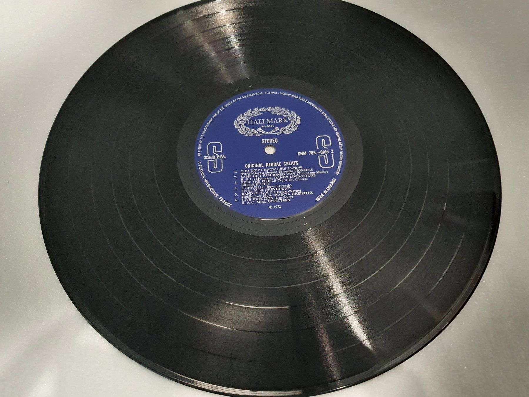 Dischi in vinile: Original Reggae Greats – Usato da Uster venduto da Vinyl-Leidenschaft 4