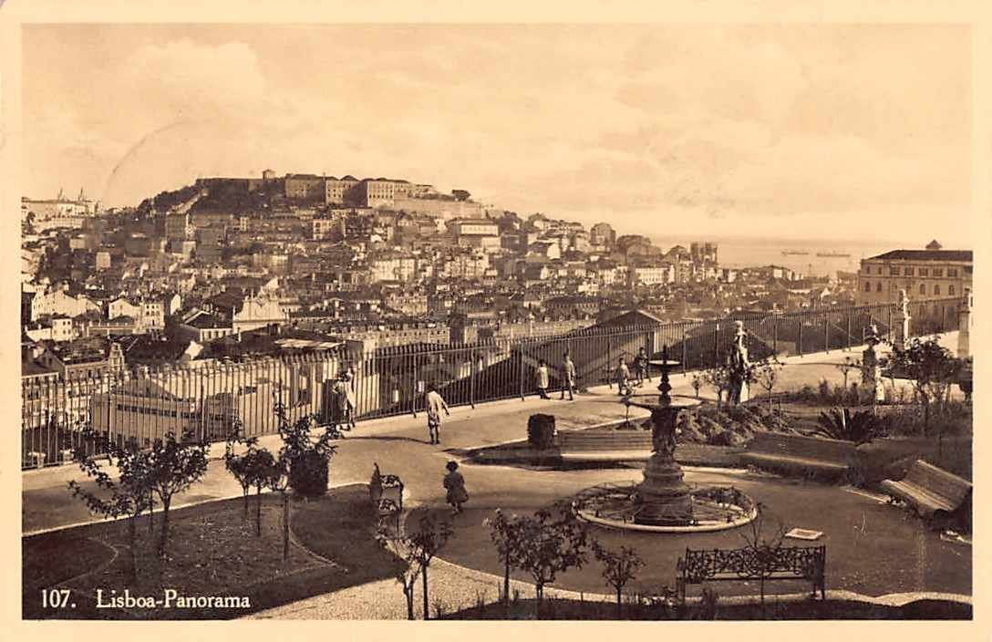 Cartoline postali: Bilhete Postal LISBOA 1941 – Usato da Winterthur venduto da SchatzchischtliWinti