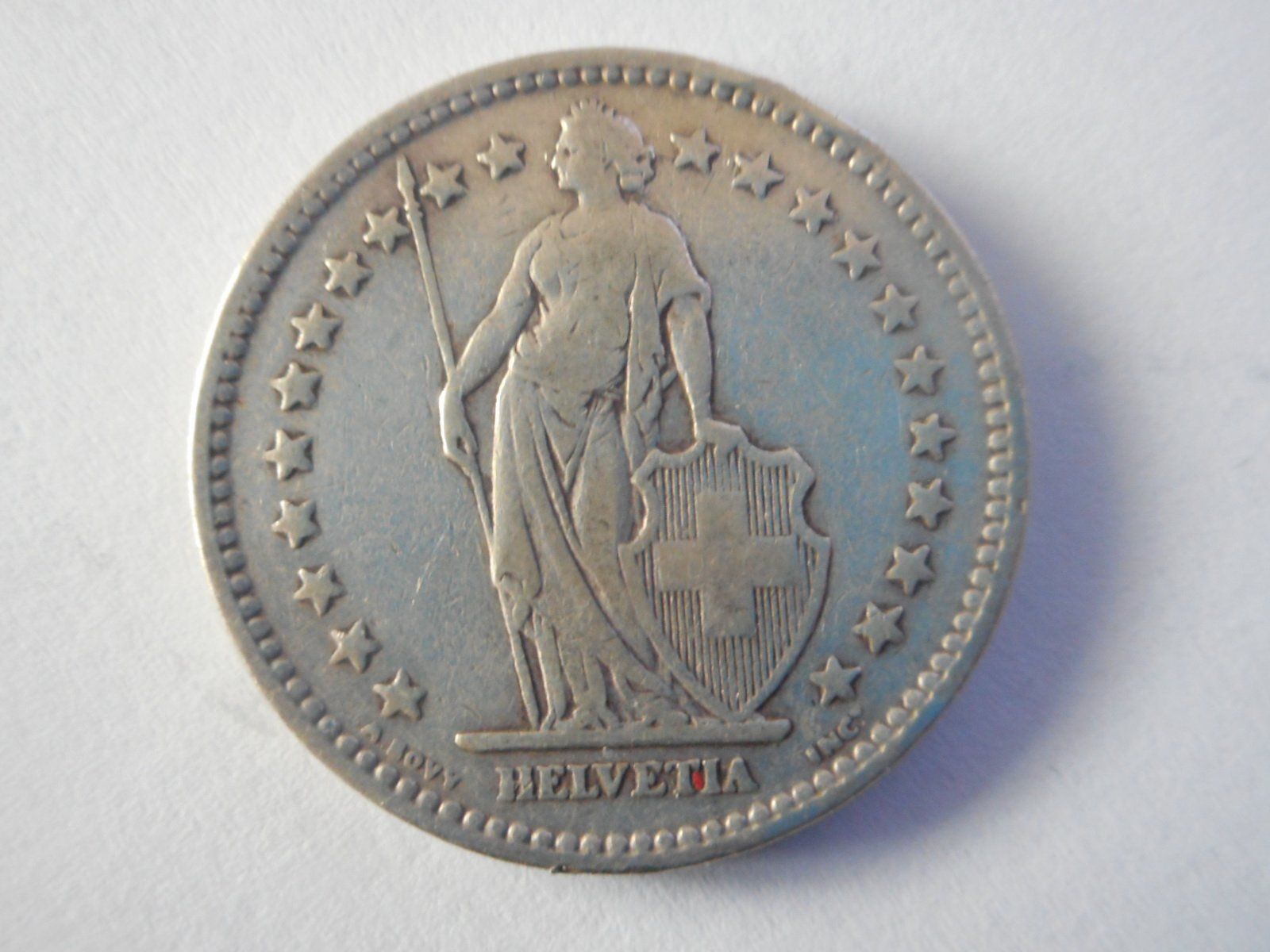 Toutes les monnaies: 2 Fr. 1914 silber – D'occasion à Kriegstetten par pizlad2010 1