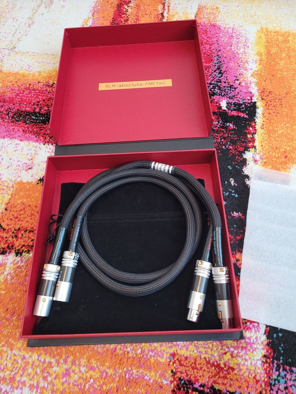 Kabel: Acoustic Revive Absolute XLR 1m – Gebraucht aus Möhlin von exeguttor