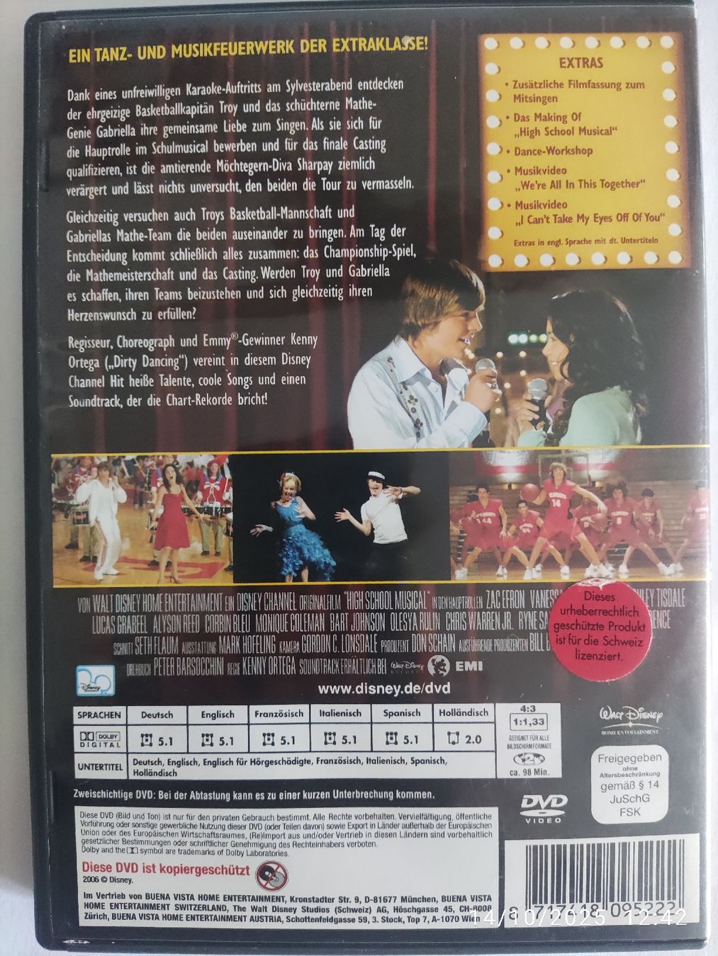 Tutti i DVDs: High School Musical – Usato da Basel venduto da Alacant 1