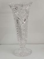 Kristall Vase, Blumenvase, Bleikristall, Vintage, Top!