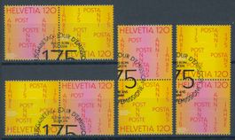 2024 - Post - Zusammenhängende - Ersttag Stempel ET