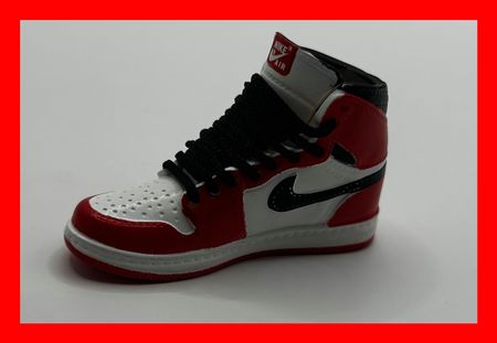 Nike Air Jordan 1 Modell Turnschuh Sneaker Rot Shoe