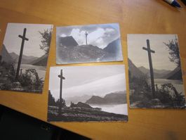 No1 Postkarten Kreuze auf den Bergen