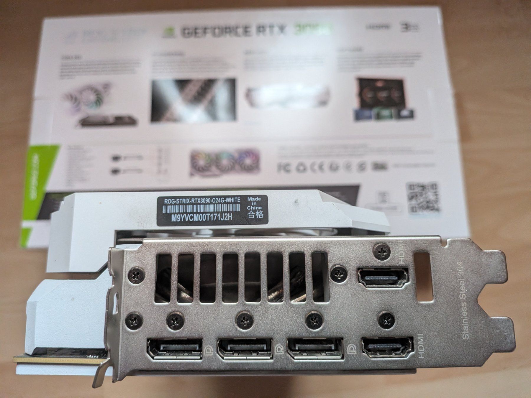 MSI Schede grafiche: ASUS ROG STRIX RTX 3090 GAMING WHITE OC – Usato da Yvonand venduto da pak_2tqz 4