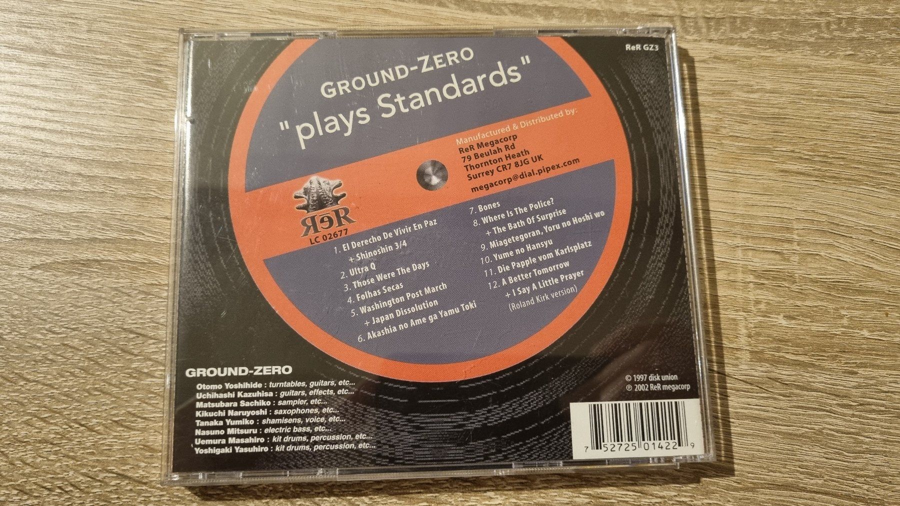CDs: Ground-Zero - Plays Standards – Gebraucht aus Hagenbuch ZH von lecterr55 2
