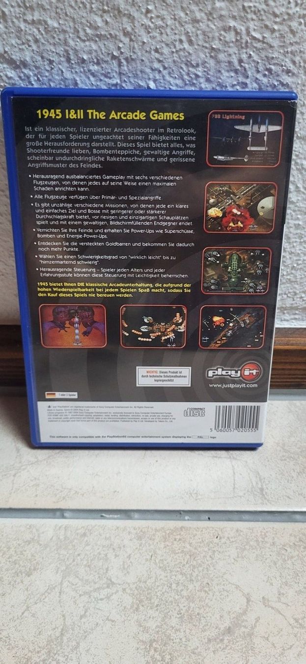 Sony Spiele: PS2 Spiel – 1945 1&2 – Gebraucht aus Münsingen von Heroism2010 1