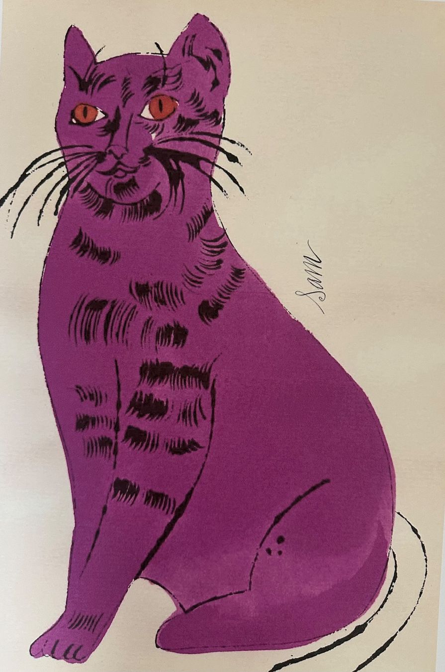 Posters & Illustrations: Warhol: Sam the Cat 76/100 – Neuf (Voir description) à Meilen par Smgdesign 5