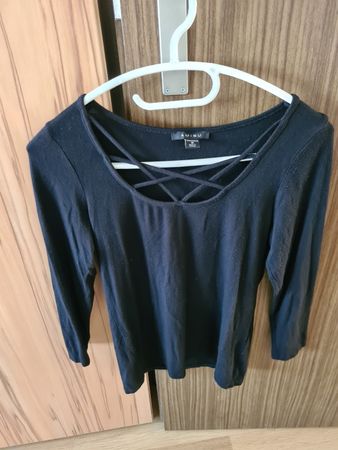 Shirt Schwarz Damen Grösse M