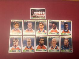 Panini Euro EM 1996 England team Nederland CH Edition