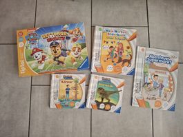 Tiptoi Paw Patrol Spiel und vier Bücher 