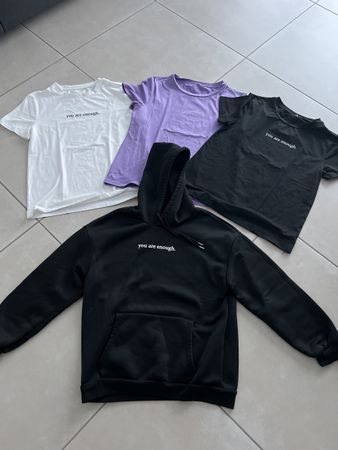 Kleiderpaket S+ 1 x weisser Pulli