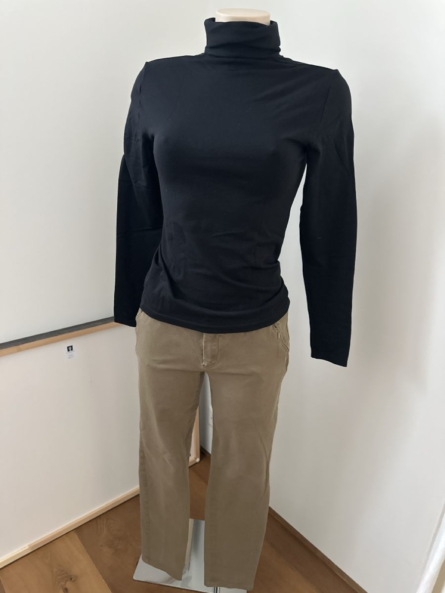 Sportmax Hosen: Sportmax Code Skinny Hose, Khaki, Gr. 29 - Top – Gebraucht aus Chur von Renibe