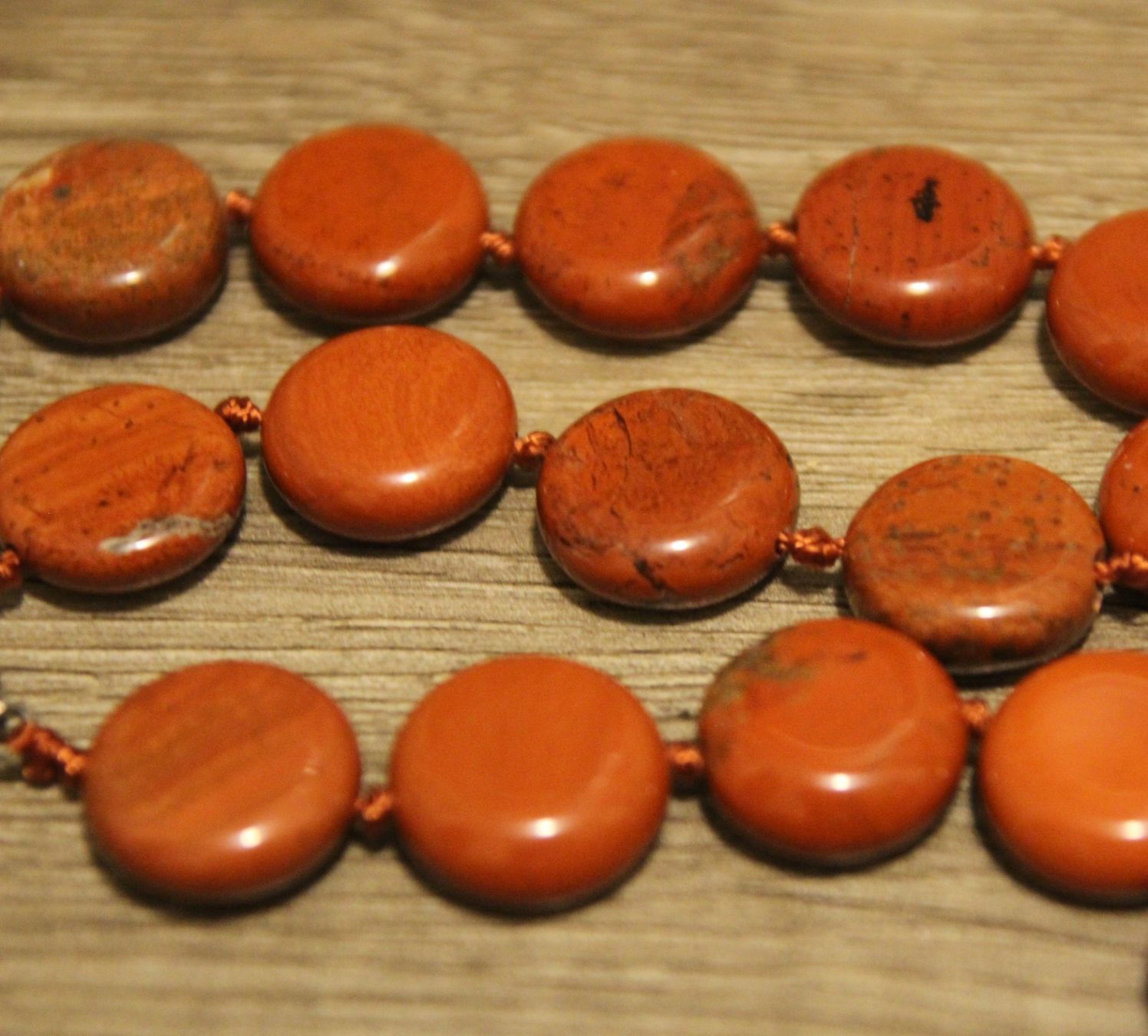Catenine: NEU: Jaspis Collier Halskette Kette Schmuck – Nuovo (secondo la descrizione) da Matten b. Interl venduto da EdelsteineInterlaken 1